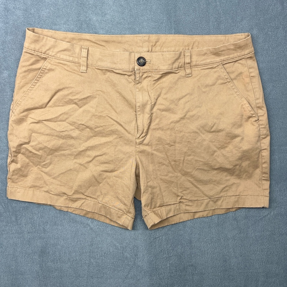 Chubbies Shorts Mens Size 38 5.5" Inseam Casual Chino Camel Khaki Tan